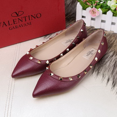 Valentino Shallow mouth flat shoes Women--067